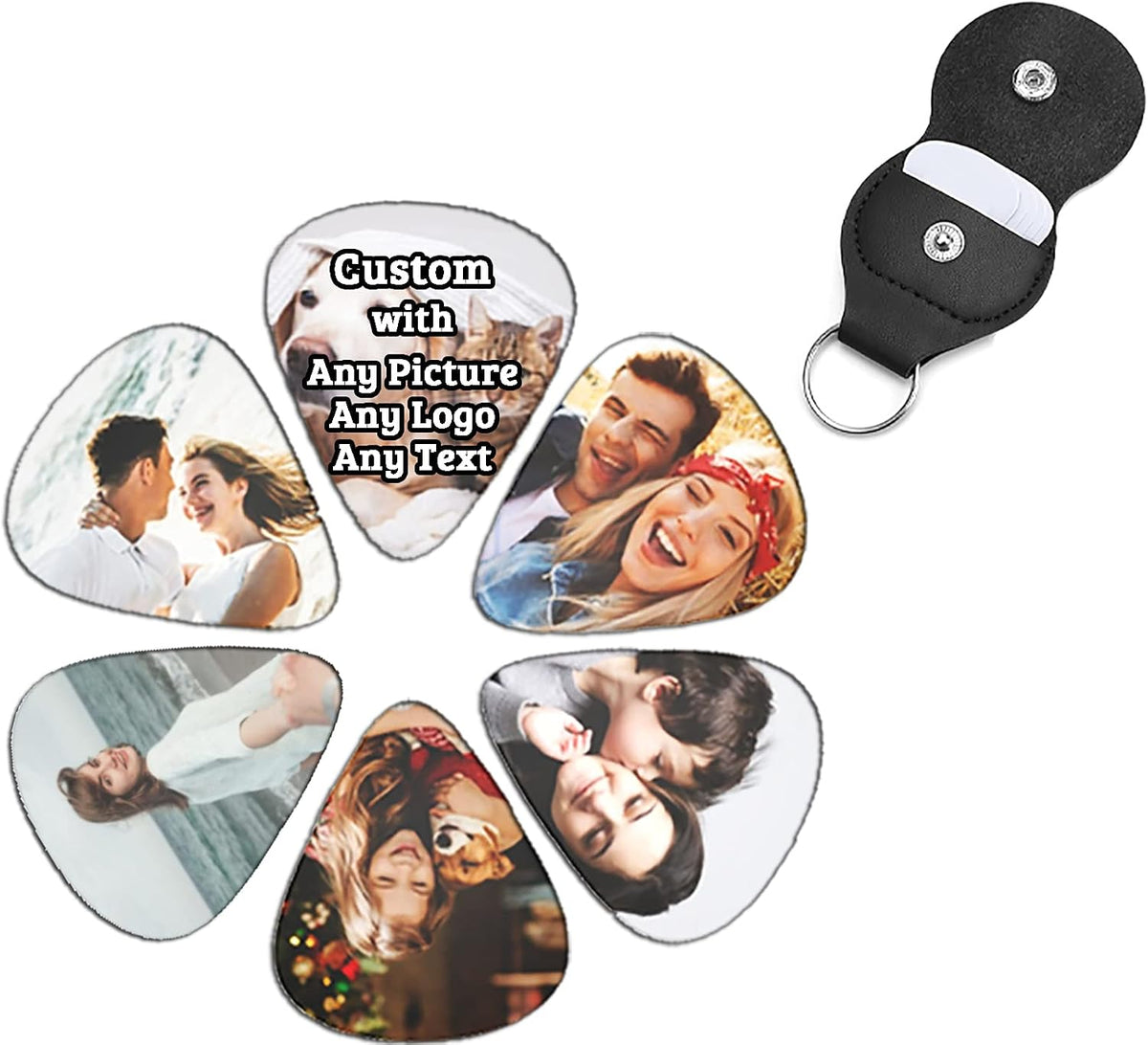 Create Your Own Customize Guitar Picks - Upload Your Own Design