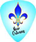 Fleur de Lys 2 Cyan