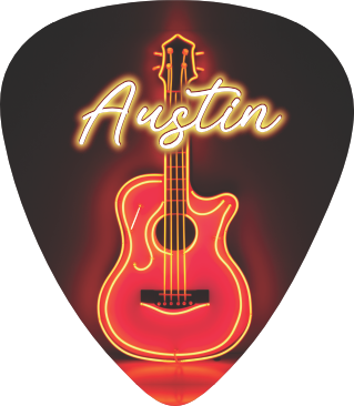 Neon Guitar
