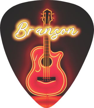 Neon Guitar